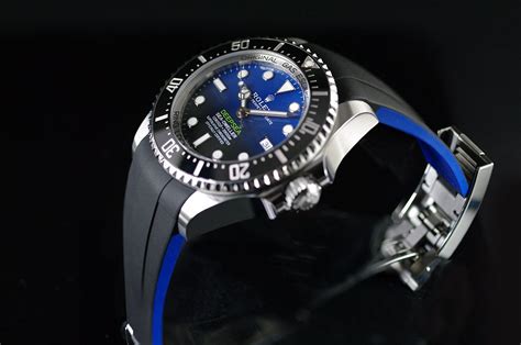 rolex deepsea rubber b strap|Rolex rubber strap replacement.